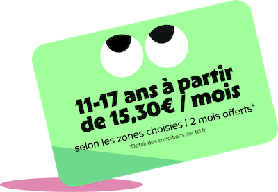 TCL – Abonnement 11-17 ANS